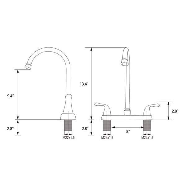 Hotis Kitchen Faucet Wayfair